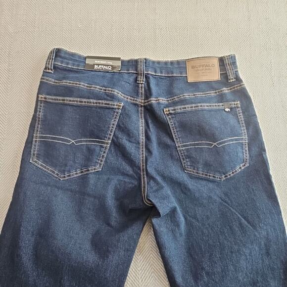 Buffalo By David Bitton Men's Size W34 L32 Slim Boot King Stretch Fit Jeans NWT - Picture 10 of 15